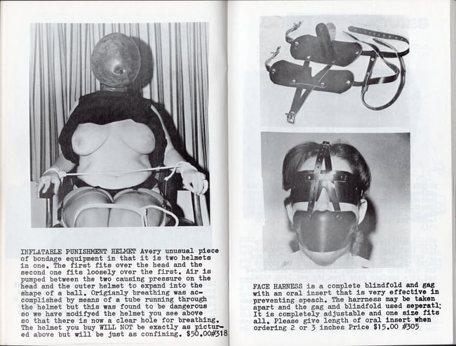 Bondage Equipment Catalog (Super Deluxe)