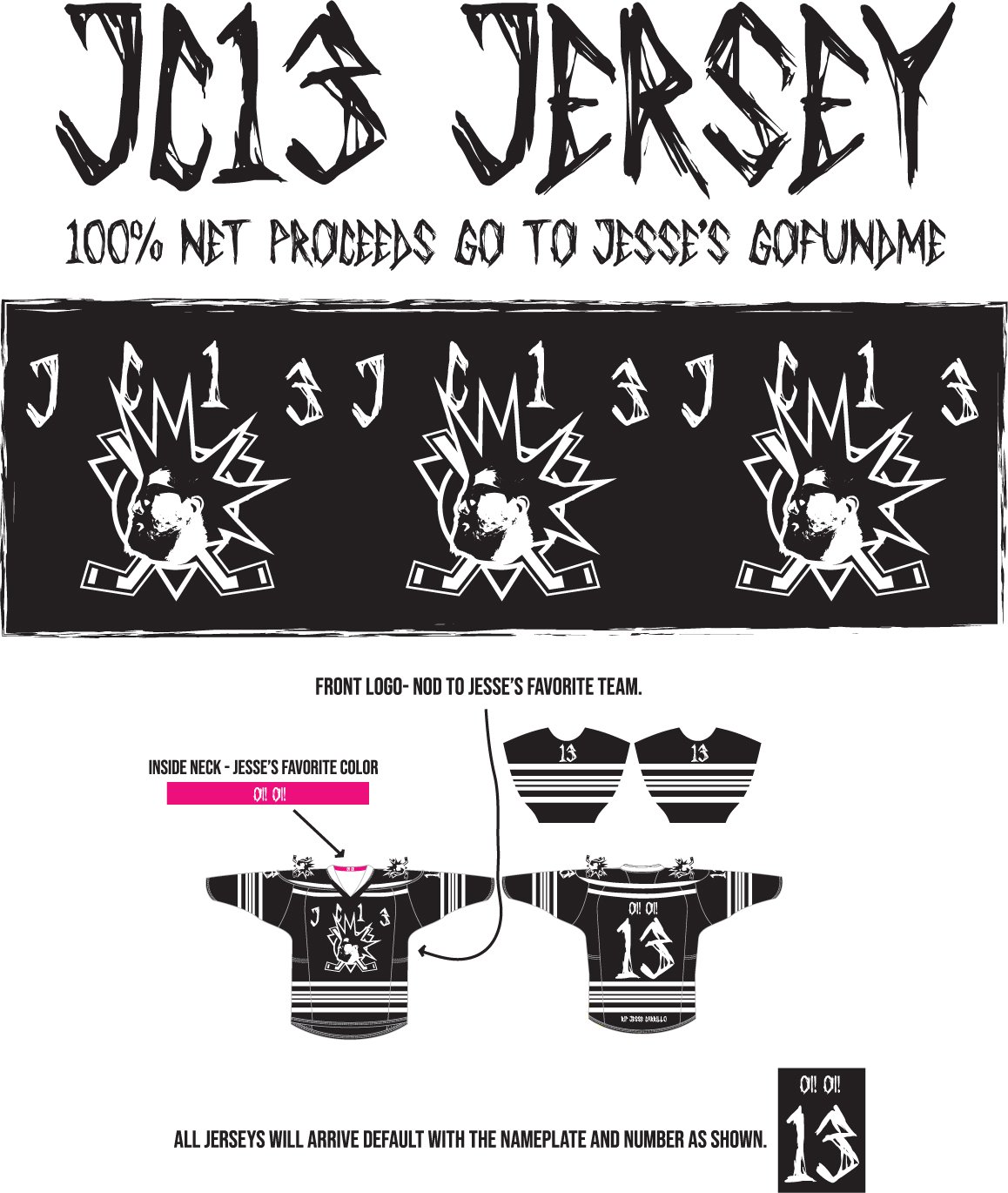 JC13 Fundraiser Jersey