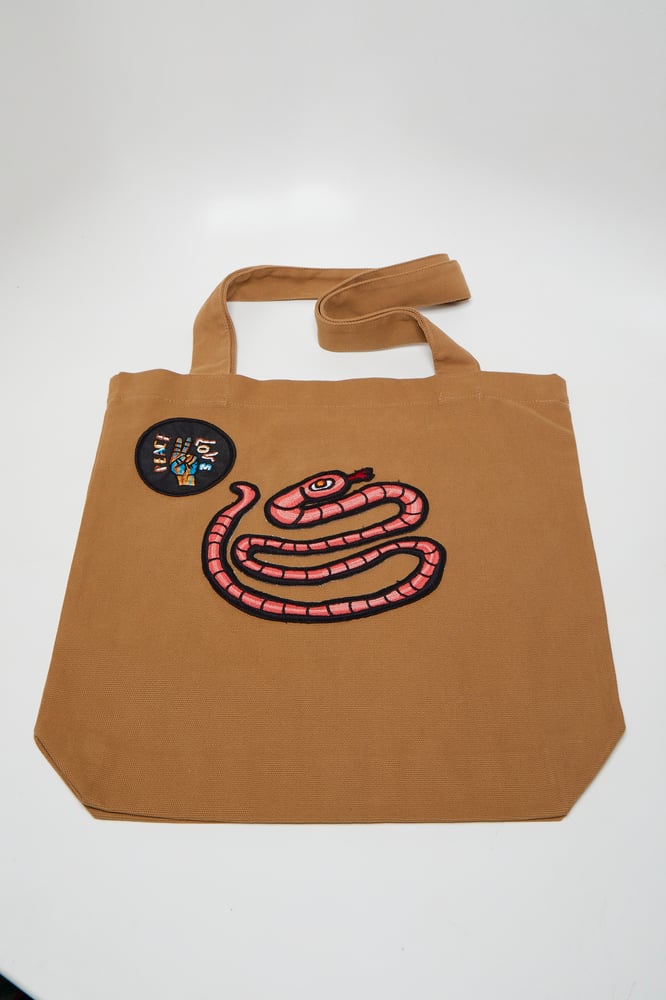 Image of snake tote