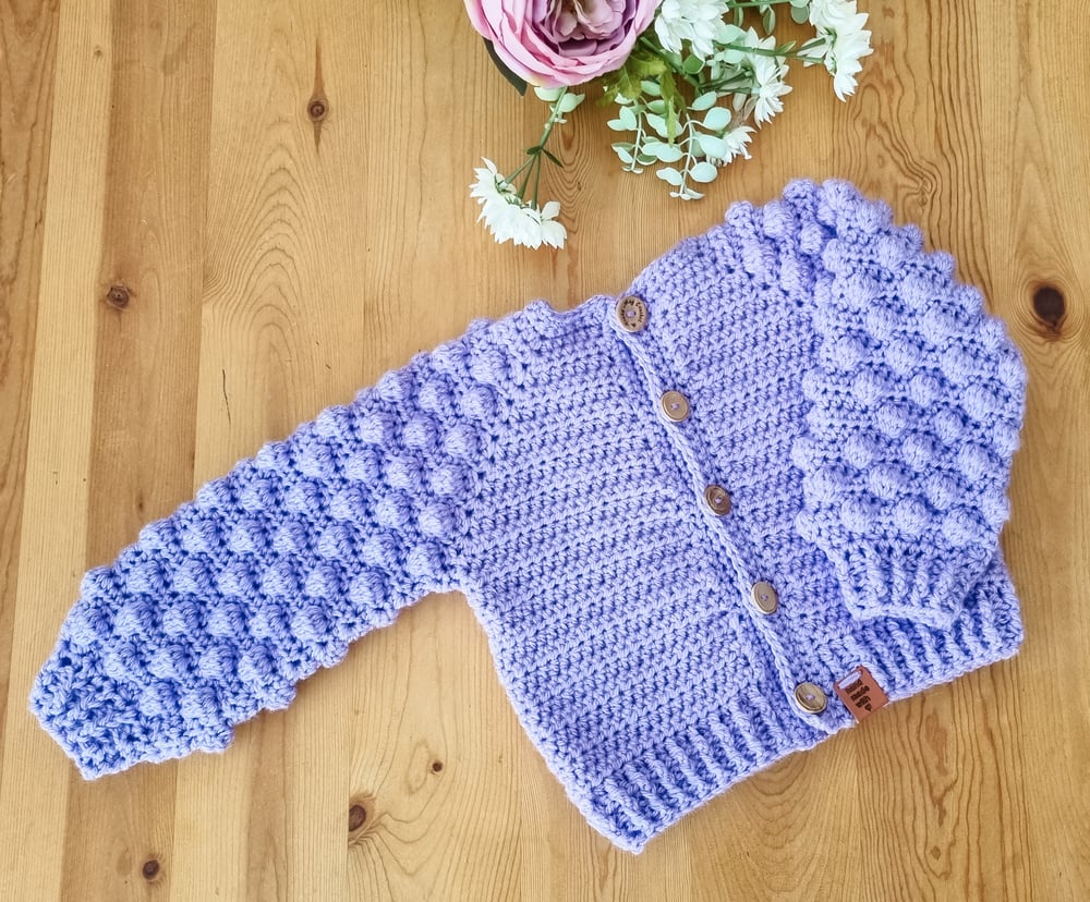 Image of 6-12 months Bobble Cardigan