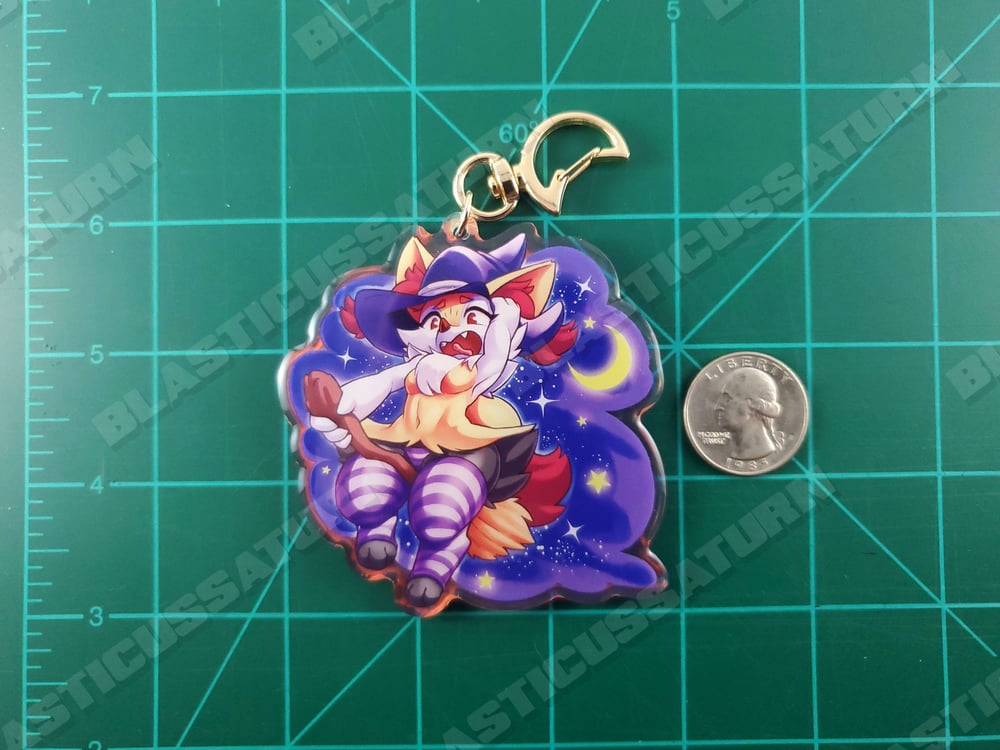 Phox Witch - Acrylic Charm