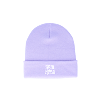 "REALNESS" BEANIE - LAVENDER