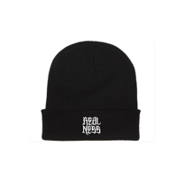 "REALNESS" BEANIE - BLACK