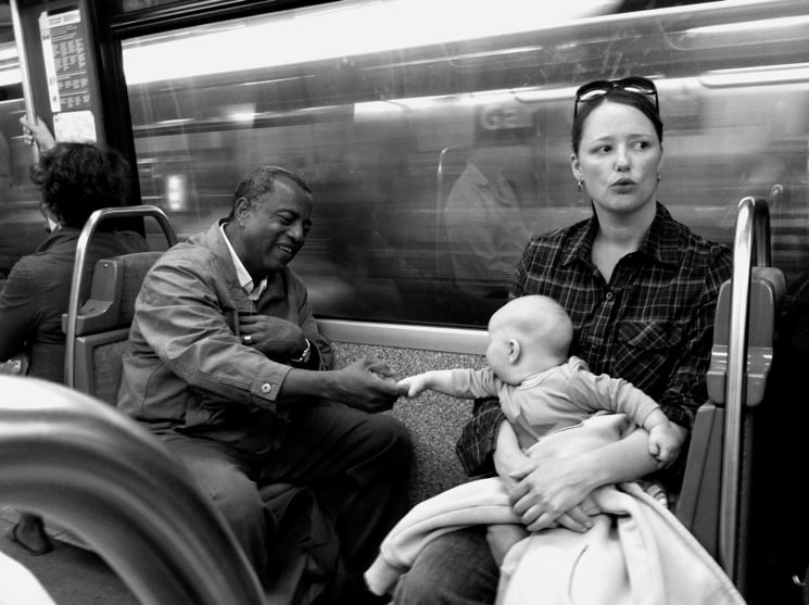 Image of A Moment on the Metro (2 sizes)