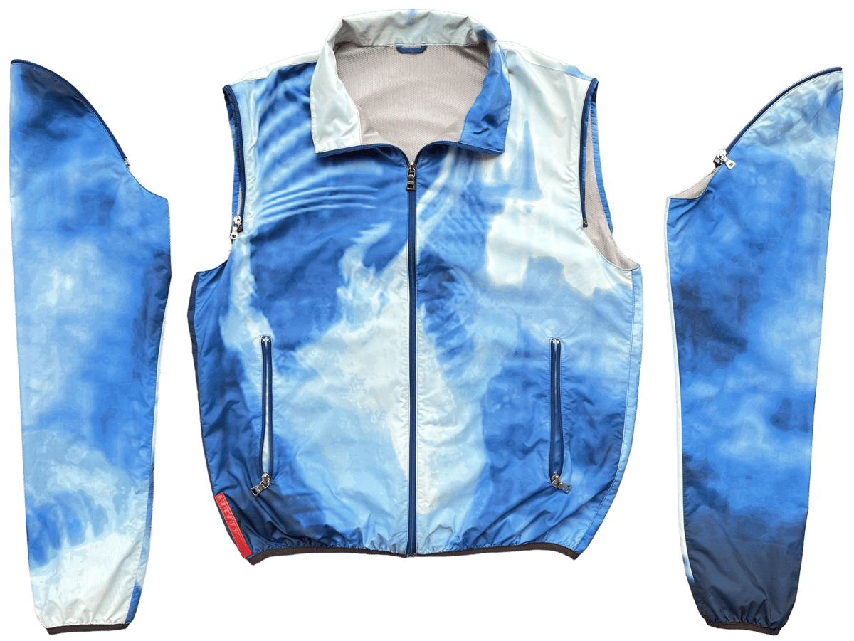 Prada Sport Early 2000s Mesh Utility Vest Archive Limited