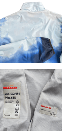 Image 5 of '00 Prada Sport "Tie Dye" Zip-Off Jacket - 50