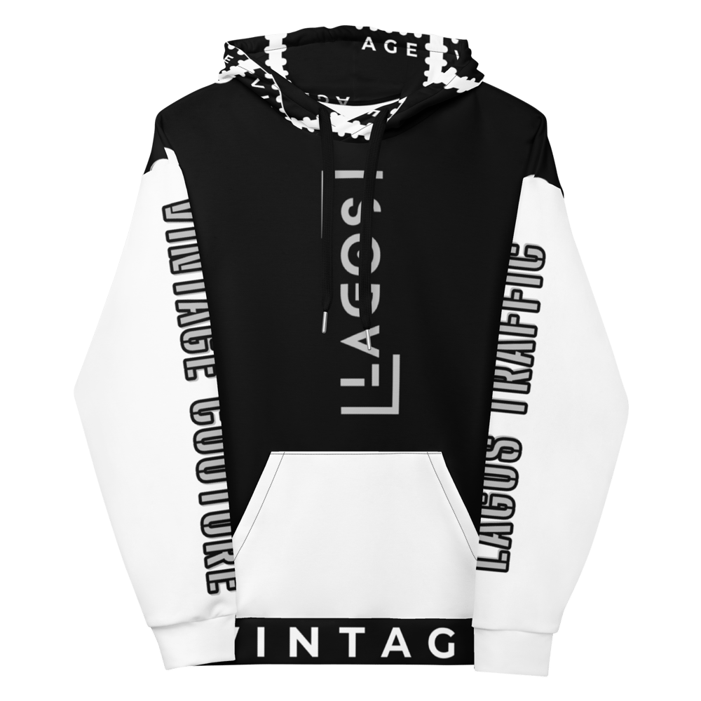 LTC AFROBEATS VINTAGE COUTURE HOODIES (BLK/WHT)