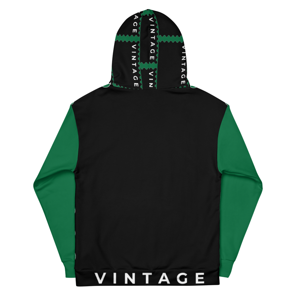 LTC AFROBEATS VINTAGE COUTURE HOODIES (GRN/ BLK)