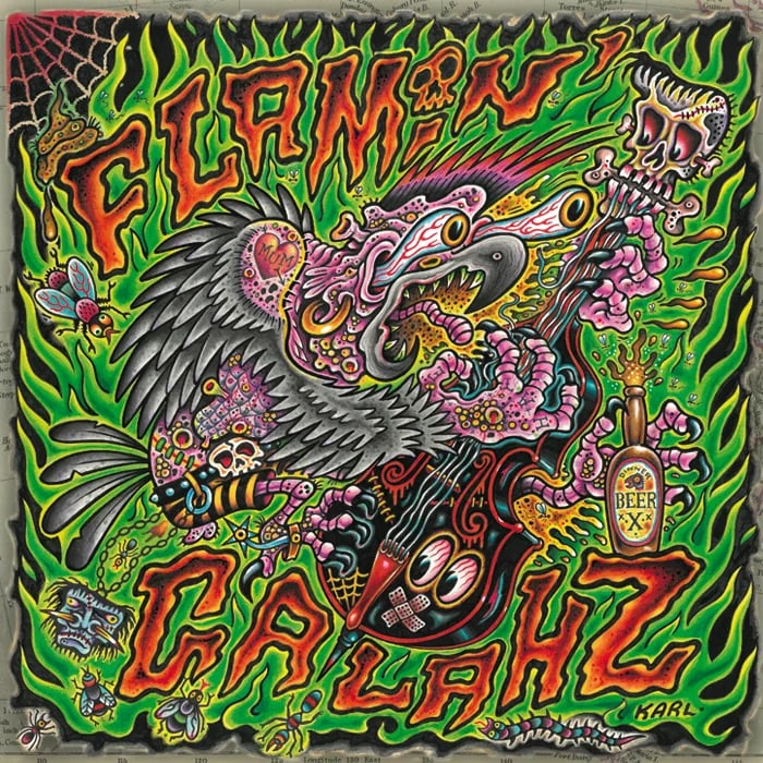 FLAMIN' GALAHZ - S/T (LP) 