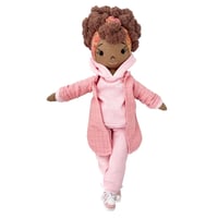 Image 1 of Liv Handmade Linen Doll (PREORDER ITEM-SHIP DATE ON OR BEFORE DECEMBER 9, 2024)