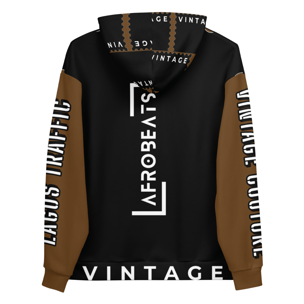 LTC AFROBEATS VINTAGE COUTURE HOODIES (BLK/ TAN)