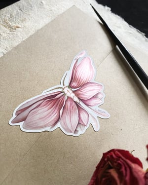 Magnolia Moth Sticker