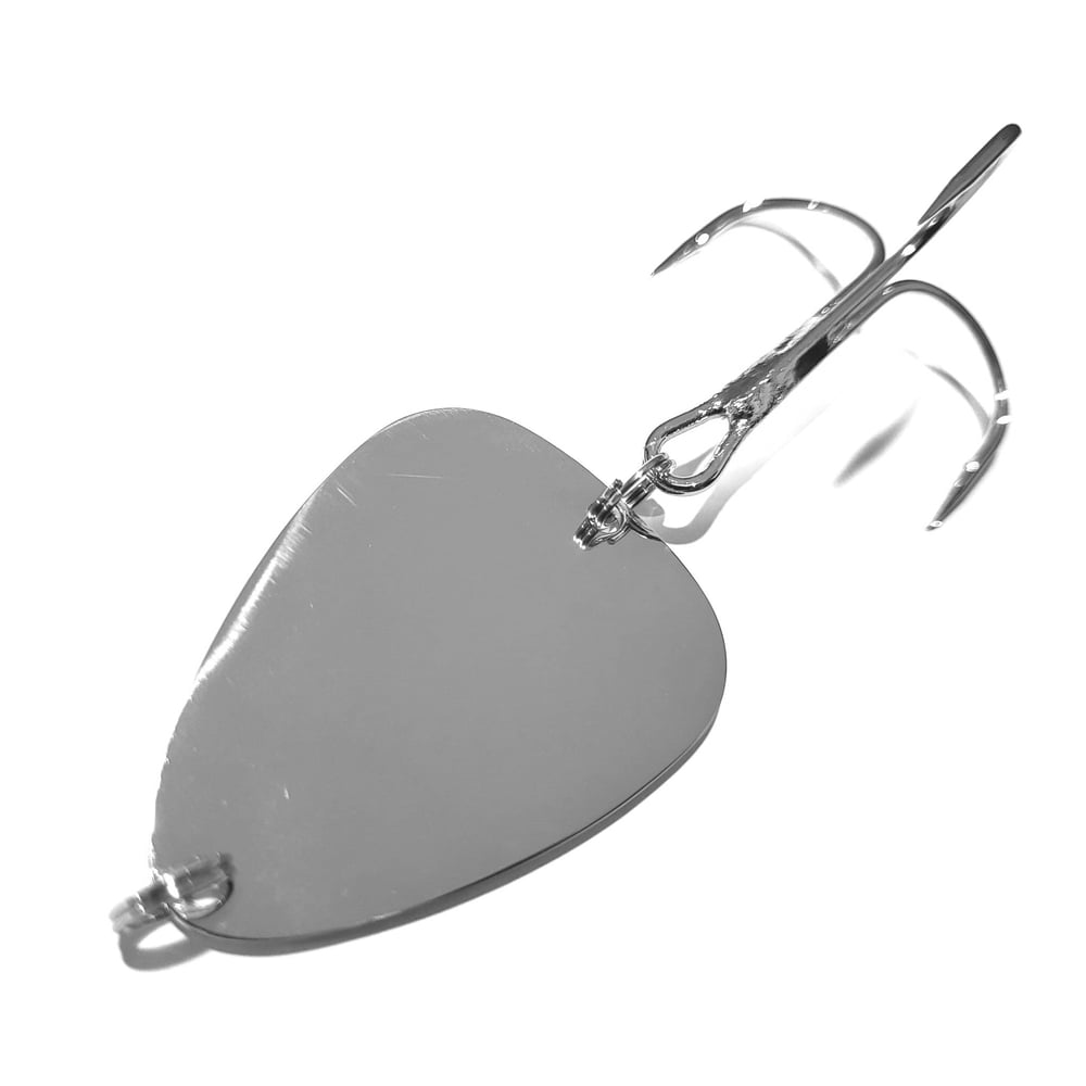5 pack Engravable Fish Hook / Fishing Lure Steel Laser Engravable Blanks