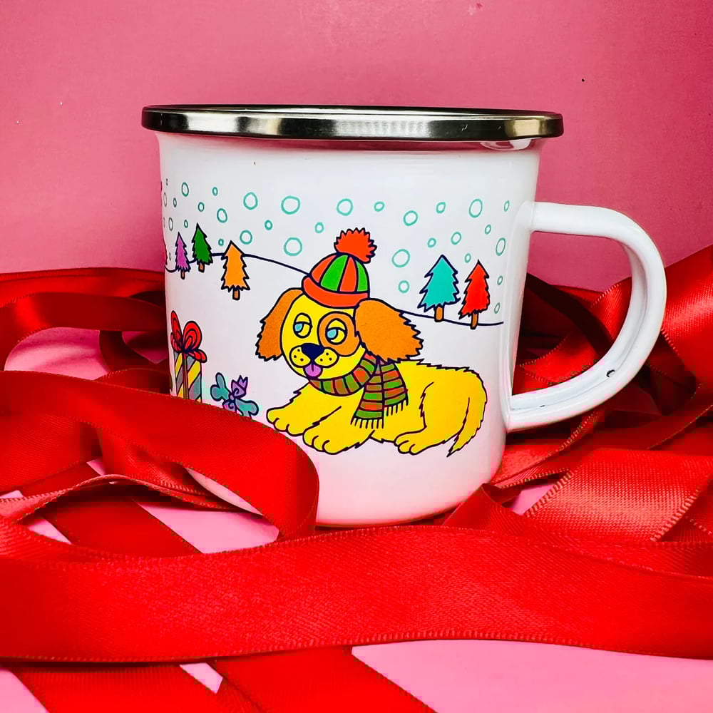 Image of Dog Winter Camp Mug