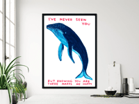 Image 2 of David Shrigley - I've Never Seen You, Giclee Print, Poster