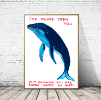 Image 4 of David Shrigley - I've Never Seen You, Giclee Print, Poster