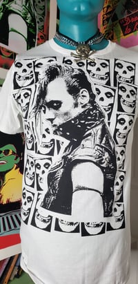 Image 2 of Hand screened punk shirt all sizes