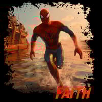 Image 3 of Peter Walks on Water "Faith"  Hoodie/Tee
