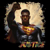 Image 3 of Earth-23 Superman "Justice" Hoodie/Tee