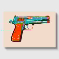 Image 2 of Browning Hi-Power Print