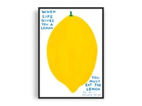 Image 1 of David Shrigley - When Life Gives You A Lemon, Giclee Print, Poster