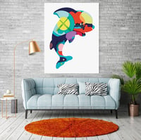 Image 2 of KAWS - Piranhas When You're Sleeping, Fine Art Giclee Print, Poster