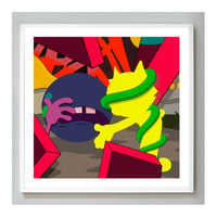 Image 3 of KAWS - Presenting the Past, Fine Art Giclee Print, Poster