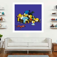 Image 3 of KAWS - Kimpsons #3, Fine Art Giclee Print, Poster