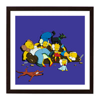 Image 1 of KAWS - Kimpsons #3, Fine Art Giclee Print, Poster