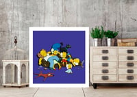 Image 4 of KAWS - Kimpsons #3, Fine Art Giclee Print, Poster