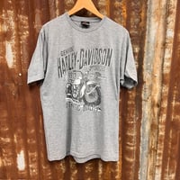 Image 1 of HARLEY DAVIDSON PRE WORN GLADSTONE DEALER TEE L