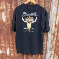 Image 2 of HARLEY DAVIDSON PRE WORN ROCKY DEALER TEE XL