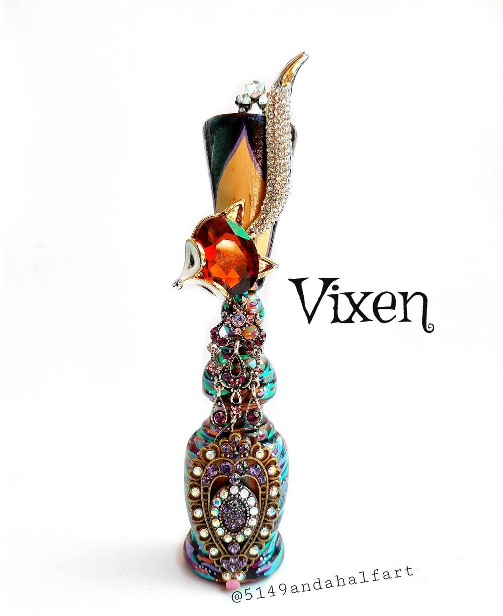 Vixen Diamond- Original Wooden Doll