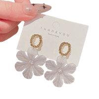 Image 2 of Flower Earrings