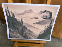 Image 2 of "Mountain Mama" Fine Art Print 