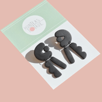 Image 4 of Luna Statement Earrings , 5 colours available