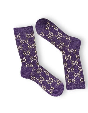 Image of Purple GG Socks