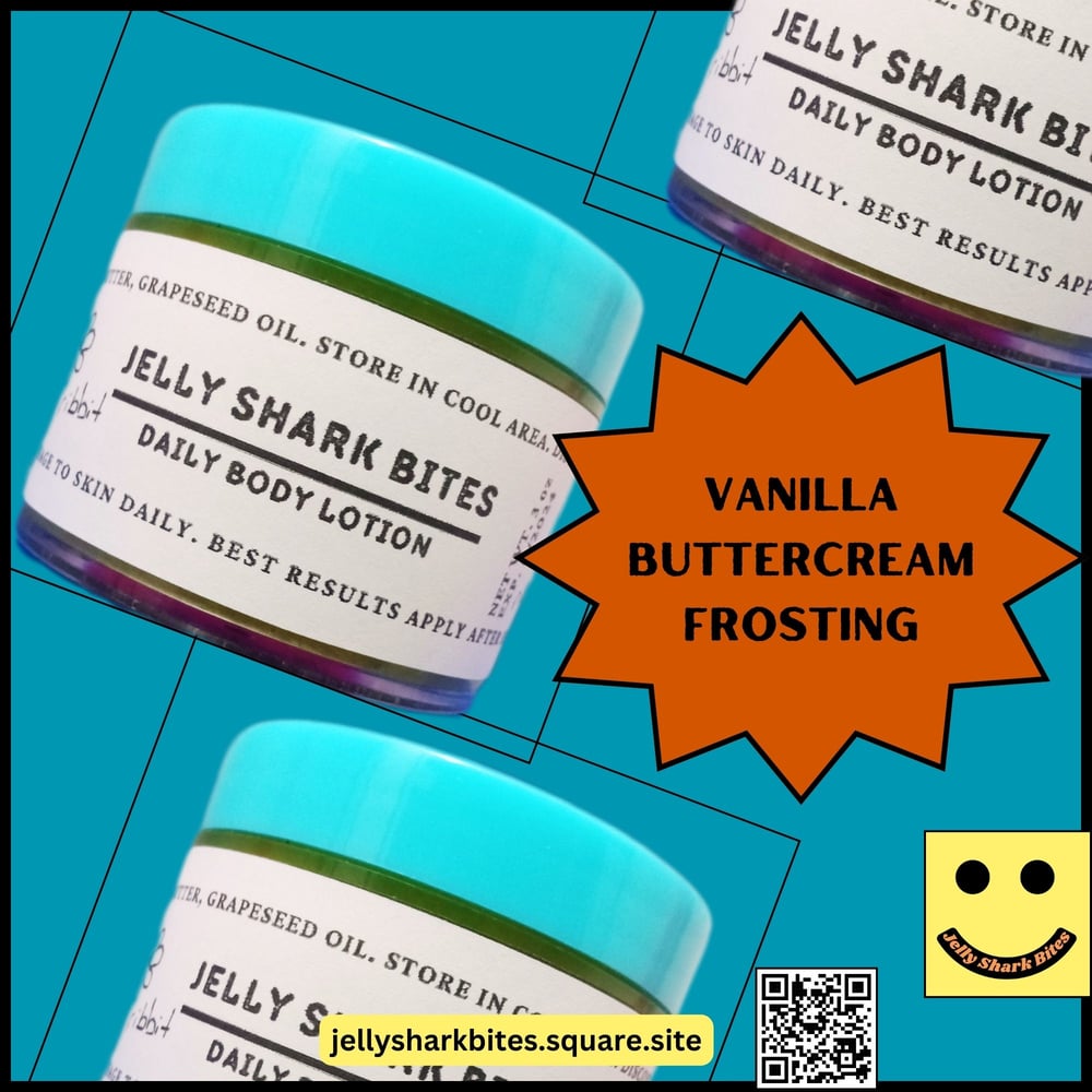 Image of Vanilla Buttercream Frosting Body Butter - Lotion 3oz