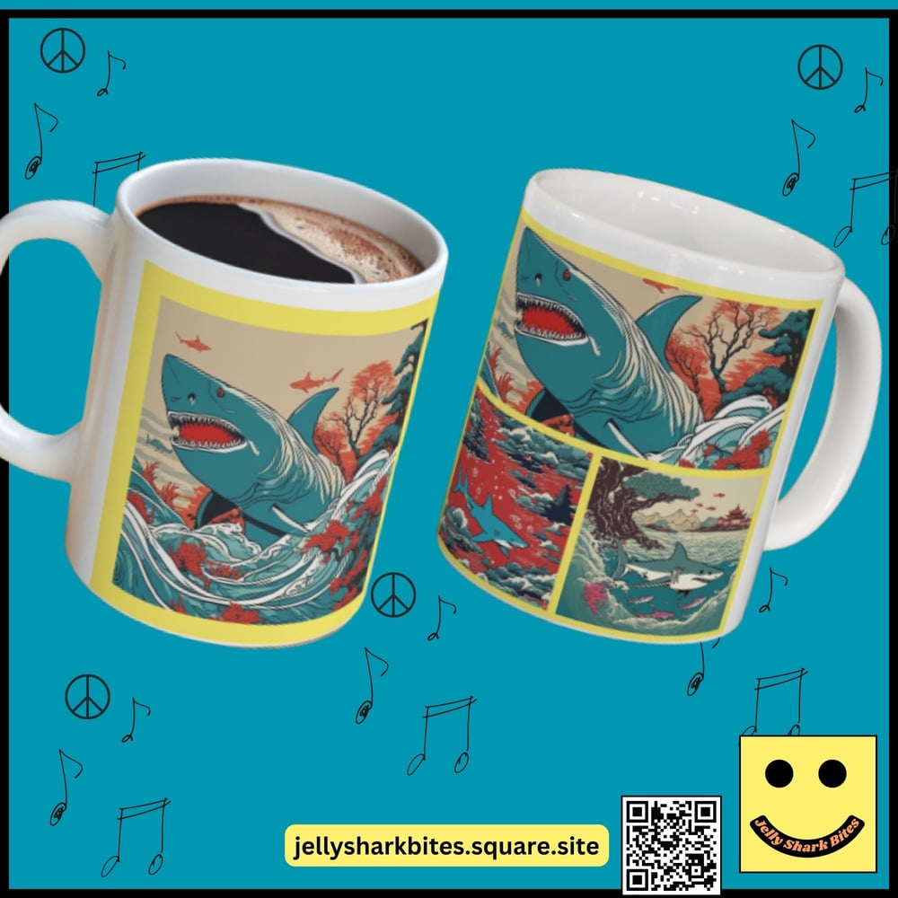 Image of Shark Mug - Burmese