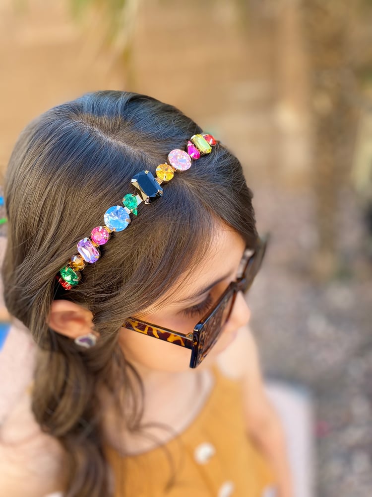 Image of Colorful stone headband