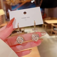 Image 3 of Rose Earrings