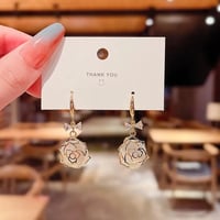 Image 2 of Rose Earrings