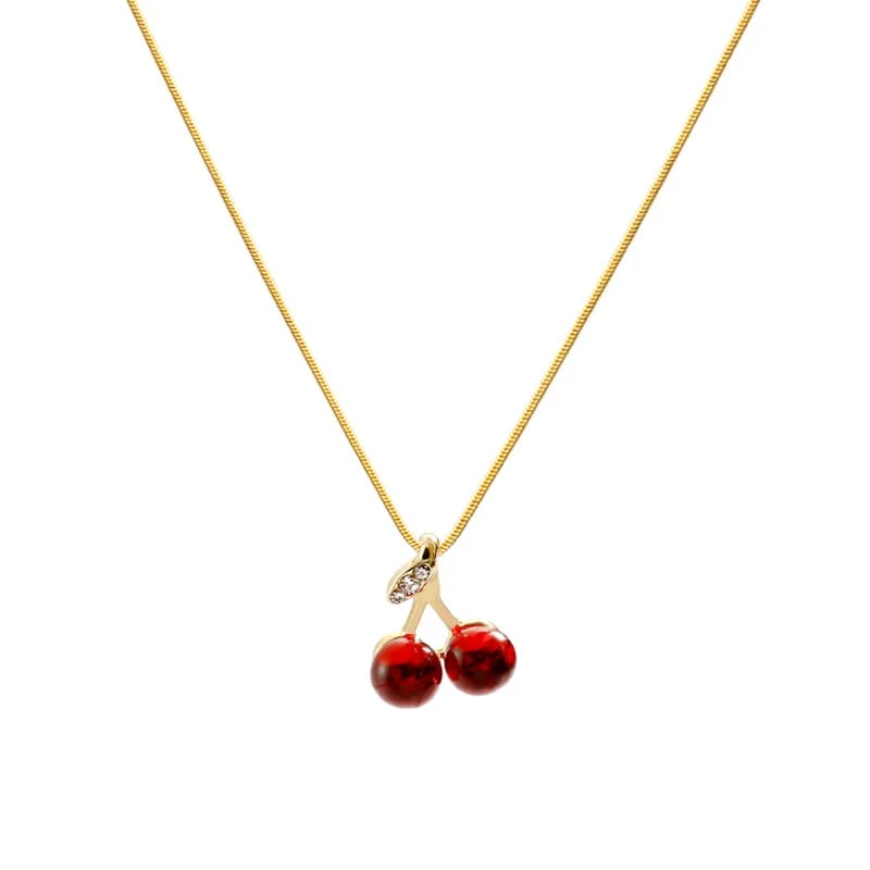 Image of Cherry Design Necklace 