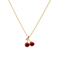 Image 1 of Cherry Design Necklace 
