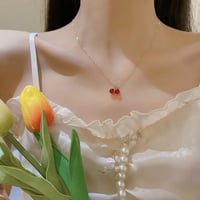Image 2 of Cherry Design Necklace 