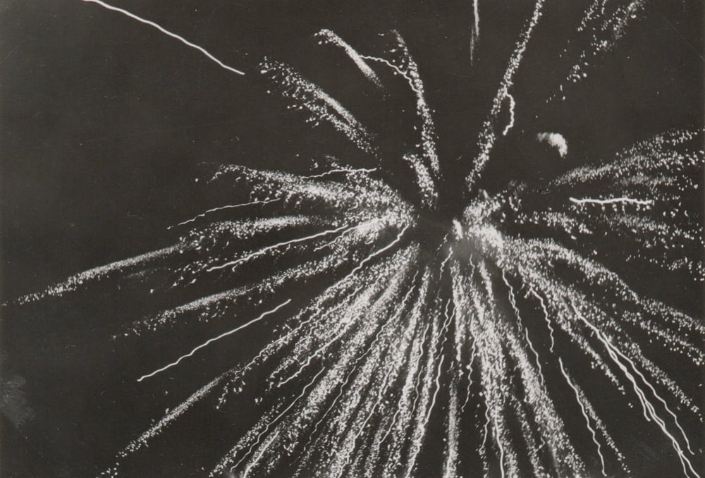Image of  Gerhard Ludwig: fireworks, Berlin ca. 1953