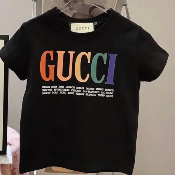 Image of Black Mardi Gras Gucci 