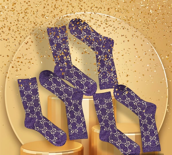 Image of Purple GG Socks