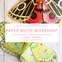 Image 1 of Paper Moth Workshop