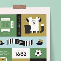 Image 2 of Notts County Fan Print